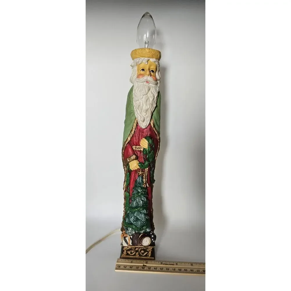 Trim-At-Home Vintage Santa Lamp Night Light